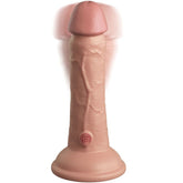 KING COCK - ELITE REALISTIC VIBRATING & SILICONE DILDO 15.2 CM